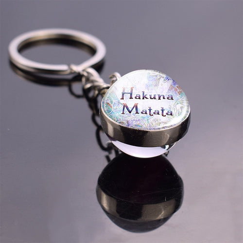African Proverb Keychain