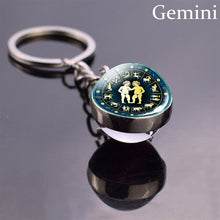 Load image into Gallery viewer, 12 Constellation Keychains