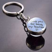 Load image into Gallery viewer, Teacher Appreciation Letters Keychain