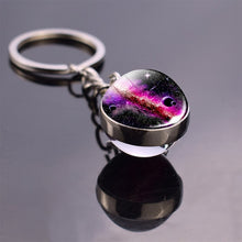 Load image into Gallery viewer, Unique Full Moon Planet  Keychain