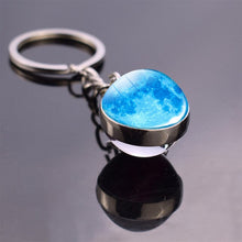 Load image into Gallery viewer, Unique Full Moon Planet  Keychain