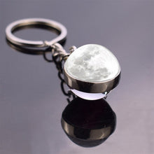 Load image into Gallery viewer, Unique Full Moon Planet  Keychain