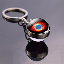 Load image into Gallery viewer, Unique Full Moon Planet  Keychain