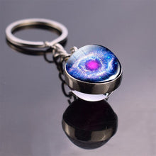 Load image into Gallery viewer, Unique Full Moon Planet  Keychain