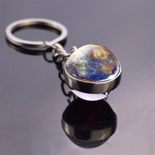 Load image into Gallery viewer, Unique Full Moon Planet  Keychain