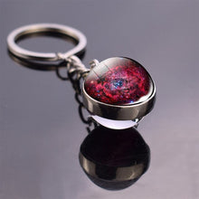 Load image into Gallery viewer, Unique Full Moon Planet  Keychain