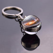 Load image into Gallery viewer, Unique Full Moon Planet  Keychain