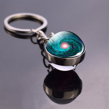 Load image into Gallery viewer, Unique Full Moon Planet  Keychain