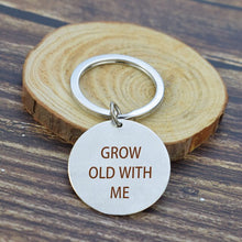 Load image into Gallery viewer, Best Friend Lettering Engraved Stainless Keychain