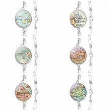 Load image into Gallery viewer, World Map  Bracelet