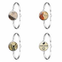 Load image into Gallery viewer, Handmade Cabochon Dome Bracelet