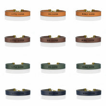 Load image into Gallery viewer, Friendship Letter Engraved  Bracelet