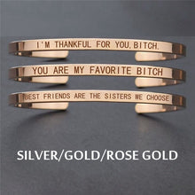 Load image into Gallery viewer, Best Friends Cuff Bracelet