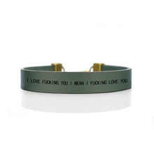 Load image into Gallery viewer, Engraved Letters Bracelet