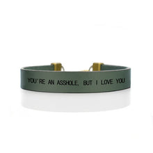 Load image into Gallery viewer, Engraved Letters Bracelet