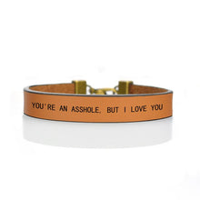 Load image into Gallery viewer, Engraved Letters Bracelet