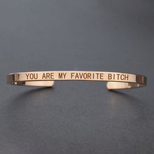 Load image into Gallery viewer, Personalized Letters Engraved Bracelet