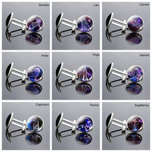 Load image into Gallery viewer, 12 Constellation Cufflinks