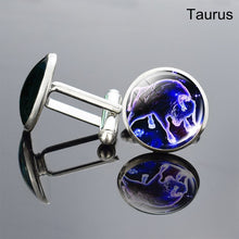 Load image into Gallery viewer, 12 Constellation Cufflinks