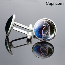 Load image into Gallery viewer, 12 Constellation Cufflinks