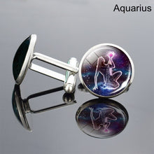 Load image into Gallery viewer, 12 Constellation Cufflinks