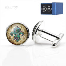 Load image into Gallery viewer, Peacock  Cufflinks