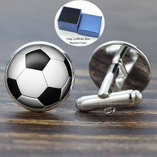 Load image into Gallery viewer, Soccer Cufflinks