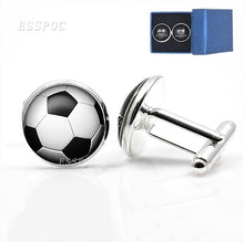 Load image into Gallery viewer, Soccer Cufflinks