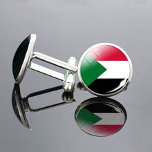 Load image into Gallery viewer, National Flag Cufflinks