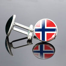 Load image into Gallery viewer, National Flag Cufflinks