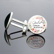 Load image into Gallery viewer, Christian Inspirational Cufflinks