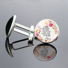 Load image into Gallery viewer, Christian Inspirational Cufflinks