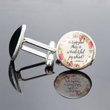 Load image into Gallery viewer, Christian Inspirational Cufflinks