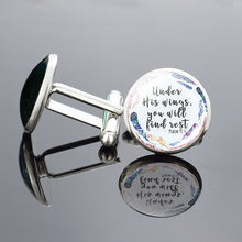 Load image into Gallery viewer, Christian Inspirational Cufflinks