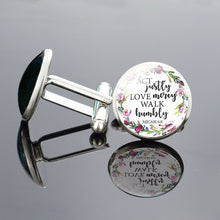Load image into Gallery viewer, Christian Inspirational Cufflinks