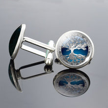Load image into Gallery viewer, Tree of Life Cufflinks