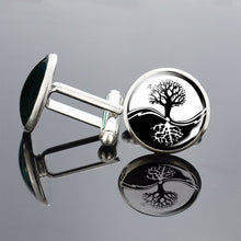 Load image into Gallery viewer, Tree of Life Cufflinks