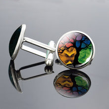 Load image into Gallery viewer, Tree of Life Cufflinks