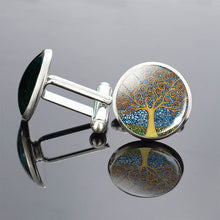 Load image into Gallery viewer, Tree of Life Cufflinks