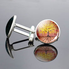 Load image into Gallery viewer, Tree of Life Cufflinks