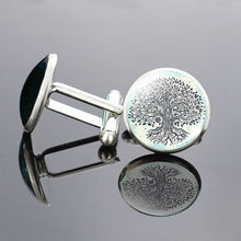 Load image into Gallery viewer, Tree of Life Cufflinks