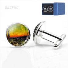 Load image into Gallery viewer, Van Gogh Starry Night  Cufflinks