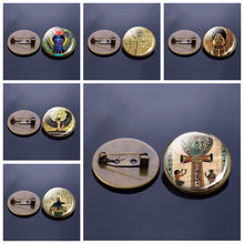 Load image into Gallery viewer, Egyptian Ankh Cross Brooch