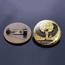Load image into Gallery viewer, Egyptian Ankh Cross Brooch