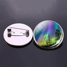 Load image into Gallery viewer, Colorful Northern Lights Brooch