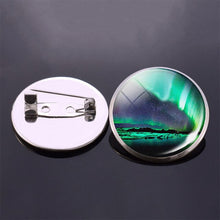 Load image into Gallery viewer, Colorful Northern Lights Brooch