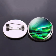 Load image into Gallery viewer, Colorful Northern Lights Brooch