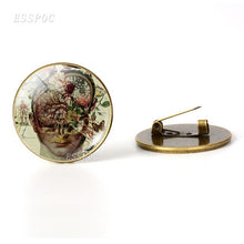 Load image into Gallery viewer, Anatomical Heart  Brooch