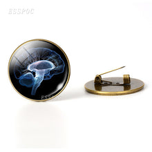 Load image into Gallery viewer, Anatomical Heart  Brooch