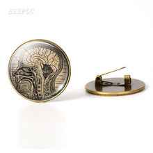Load image into Gallery viewer, Anatomical Heart  Brooch